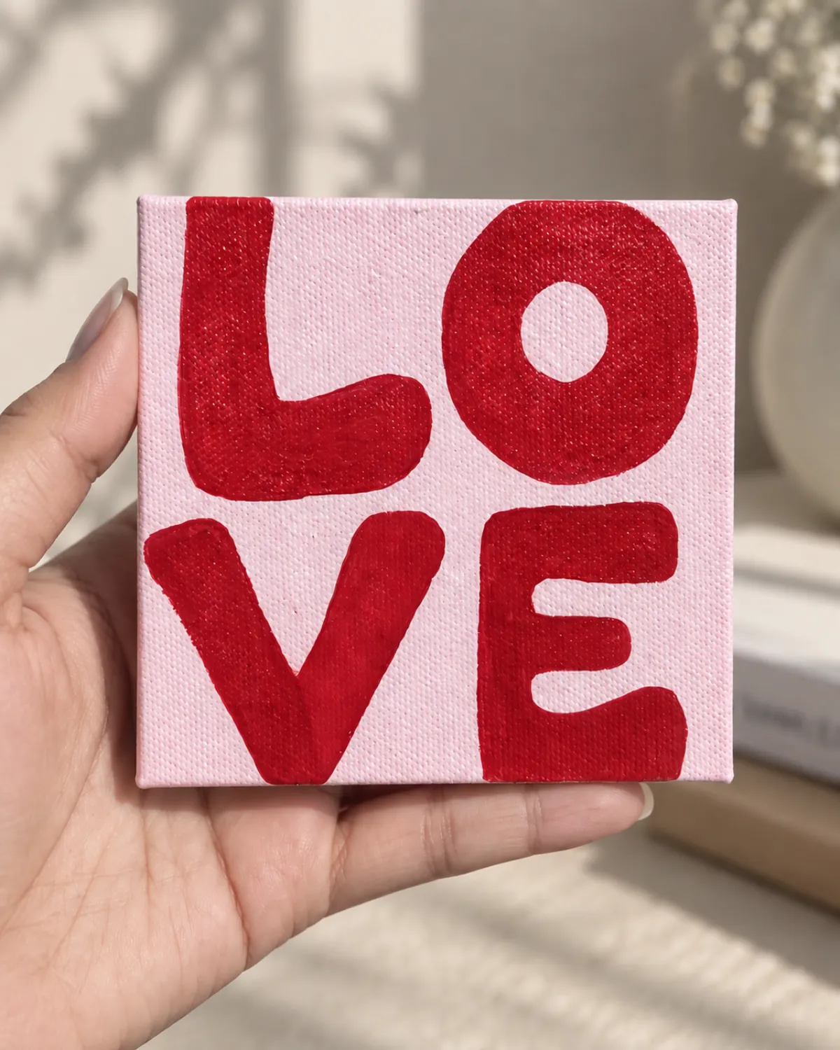 "LOVE" Mini Canvas