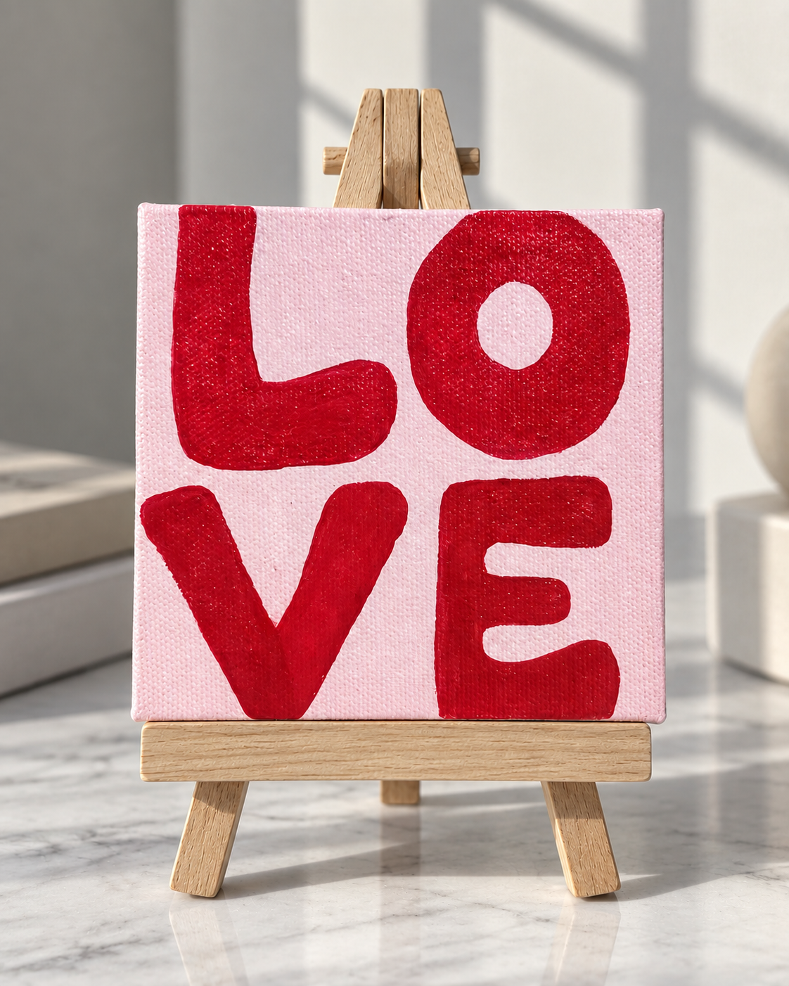 "LOVE" Mini Canvas 6