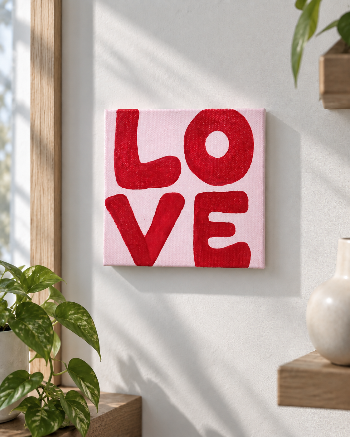 "LOVE" Mini Canvas 2